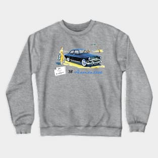 1956 SIMCA ARONDE - advert Crewneck Sweatshirt